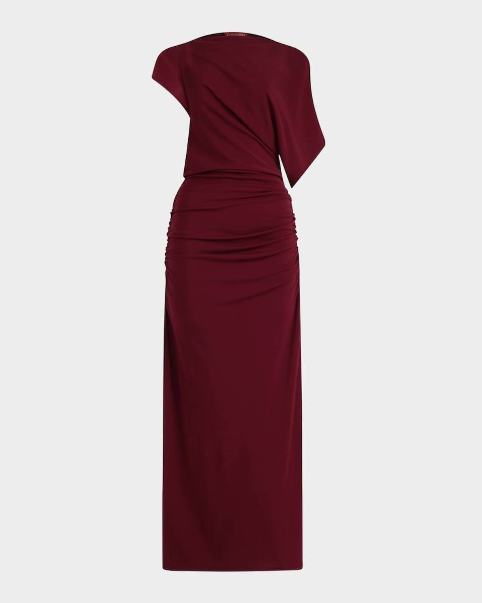 Brina Draped Maxi Dress